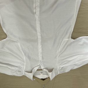 Stylist Loose Fit White Shirt