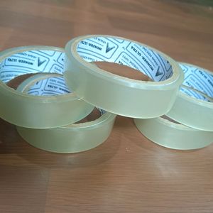 Transparent Adhesive Big Cello tapes Pack Of 5