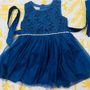 Party Wear Girl Frock - 9months To 15months