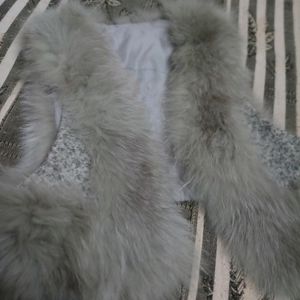 Crop Fur Jacket