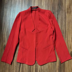 Smart Red Blazer