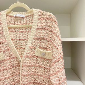 Zara Gem Button Cardigan