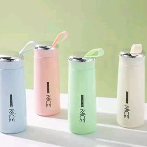 Flask Glass Water Bottle