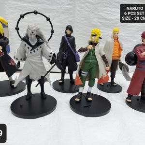 Naruto 6 Pcs Figures Set 20 Cm