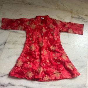 Oraganza Red Kurti