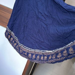 Navy Blue Kurta