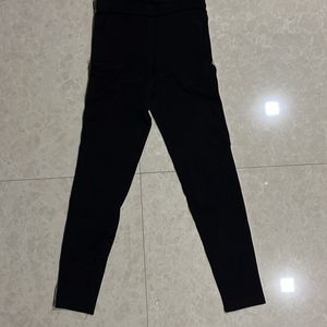 Zara Black Stretch Trousers