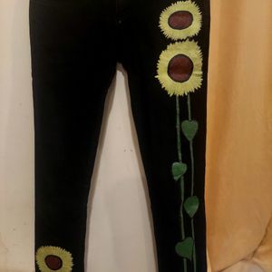 Black High Waist Denim