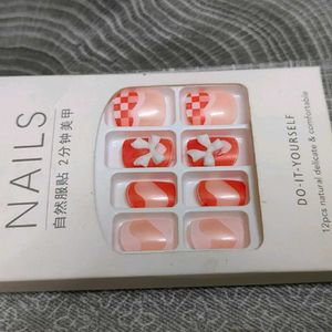 Korean Coquette Nail Tips