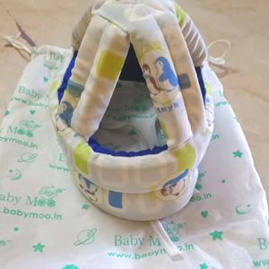 Baby Helmet Penguin Printed Cushioned Safety Helme