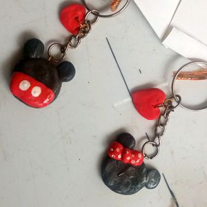 Handmade Mickey Keychain