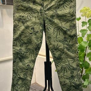 Old Navy Floral Military Trousers