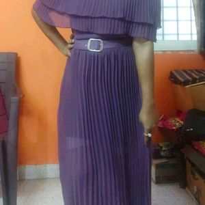 Beautiful Purple Dress For Sale.. Used Only Once