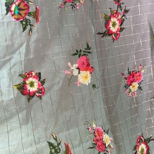 Floral Print New Dupatta