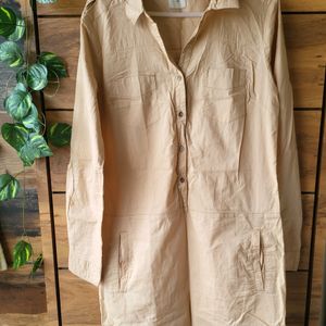 Max Shirt Dress With 2 Pockets