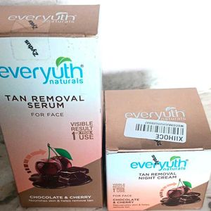 Everyuth Detan Serum & Night Cream