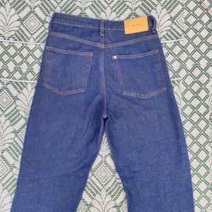 H&M 90's Blue Straight Fit Jeans