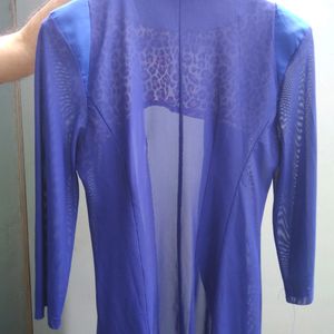 Feminine Blue Formal Shrug