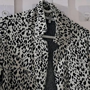 Women Animal Printed Jacket