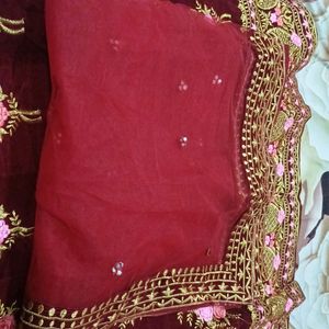 Lehnga ,blouse ,net Dupatta