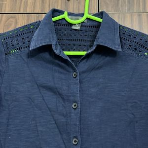 Navy Blue Shirt