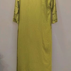 Daily Kurti Lime Green Colour