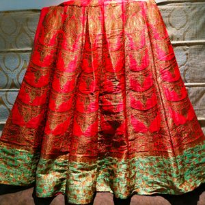 Heavy Silk Lehenga Blouse Dupatta