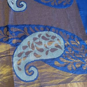 100% Pure Ganga Jamuna Bomkai Saree