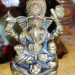 Ganesh Murti Brass