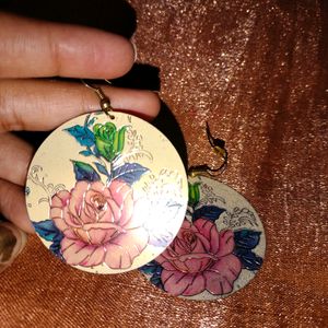 Floral Statement Earrings