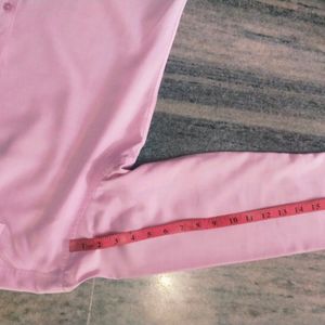 Shirt For Men Baby Pink Colour No Damage Some Time