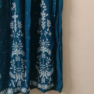 Blue Long Kurta For Women