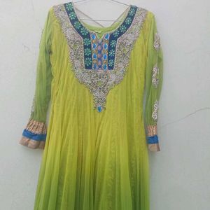 Long Anarkali Gown