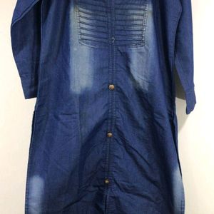 DENIM KURTA 32 SIZE