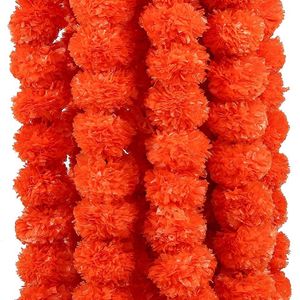 5 Pcs Strings Artificial Marigold Garlands