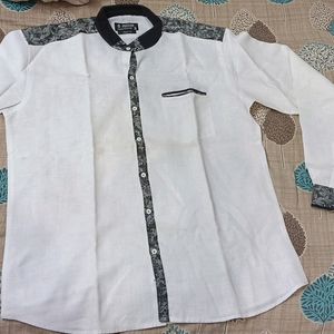 White XxL Shirt For Men