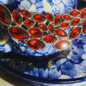 Imported Necklaces: Flaming Red Desire