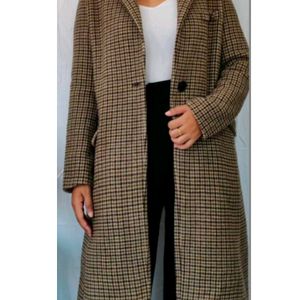 Plaid Overcoat