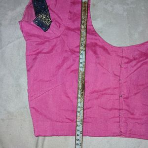 Pink Tailored Stitch Blouse