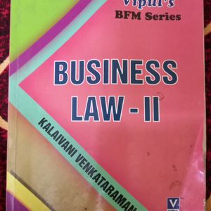 Commerce Business Law-II