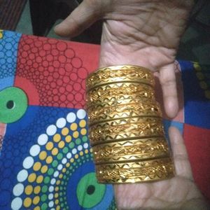 Pack Of 6 Gold 🥇🏆🥇 Plated Bangles