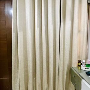 2 Pieces Luxury Silk Curtains (imported) 9 Ft