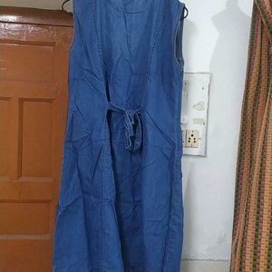 Denim Dress On DIWALI SALE