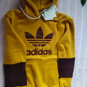 Men's Kangaroo pocket hoodie Adidas Logo Printed