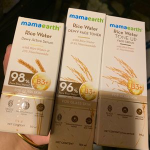 Mamaearth Rice Water Combo Of 3