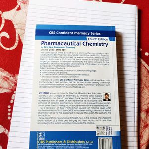 MRAPharmaceutical Chemistry For 1st Year Dpharm