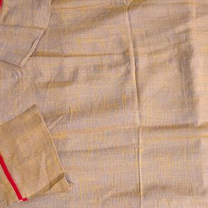 Cotton Blend Straight Kurta