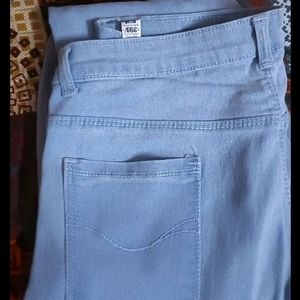 Ice Blue Colur Jeans