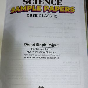 Educart S. S. T Sample Papers And Py Q's For 10