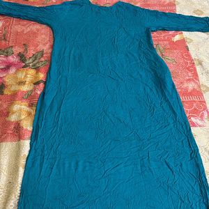 Avaasa Leaf Styled Kurti With Pocket